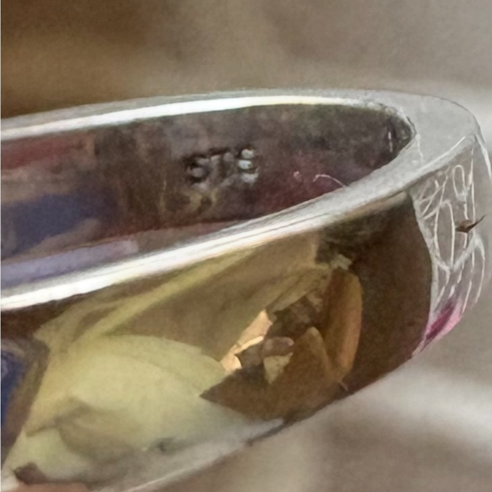 Brazilian Citrine & White Zircon Ring - Picture 8 of 11